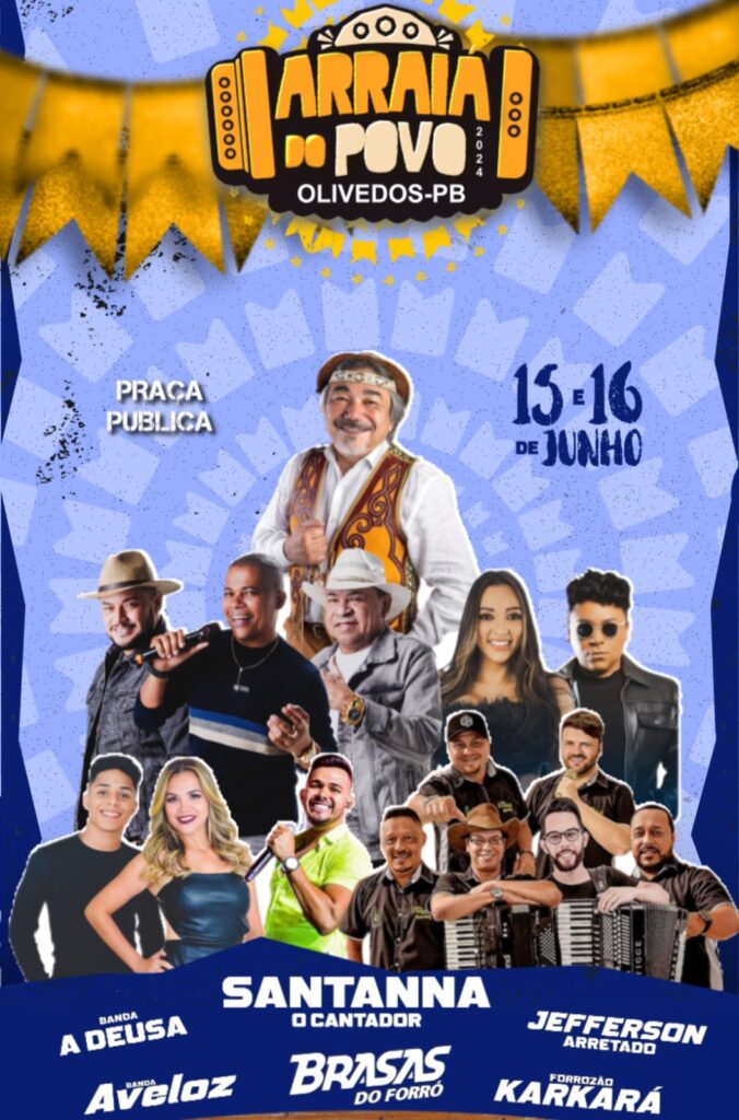 programação arraiá do povo